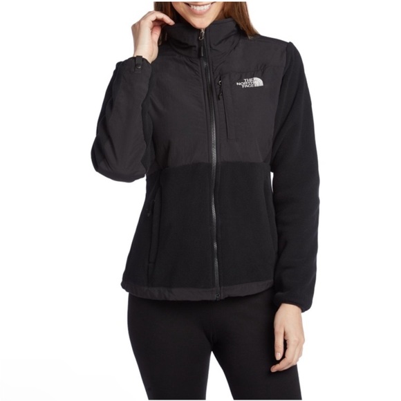 The North Face Jackets & Blazers - The North Face Black Zip-Up Fleece Polartec Recycled Denali Jacket Size XL